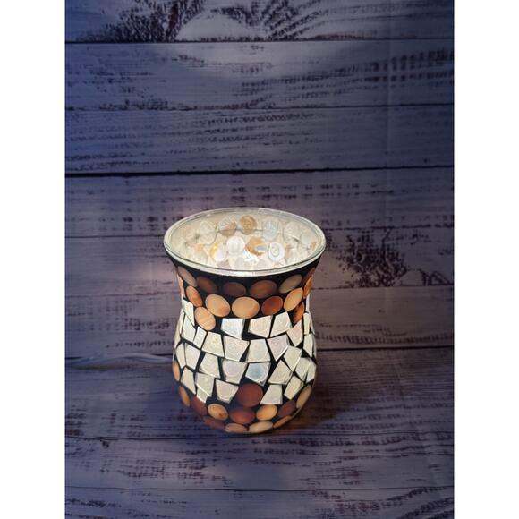 Mosaic Glass / Light / warmer Coastal Beach - Picture 3 of 8